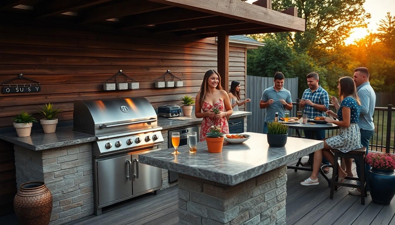 Outdoor Kitchens on Decks: Transform Your Backyard into a Culinary ...